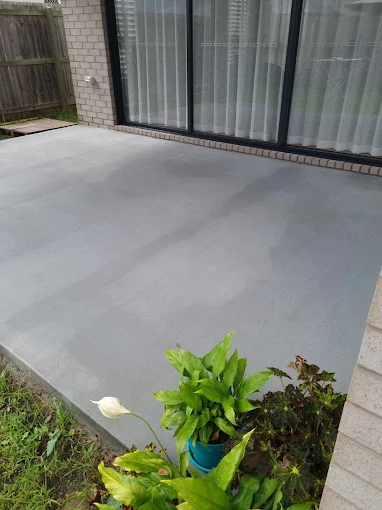 Rear Patio Slab detail