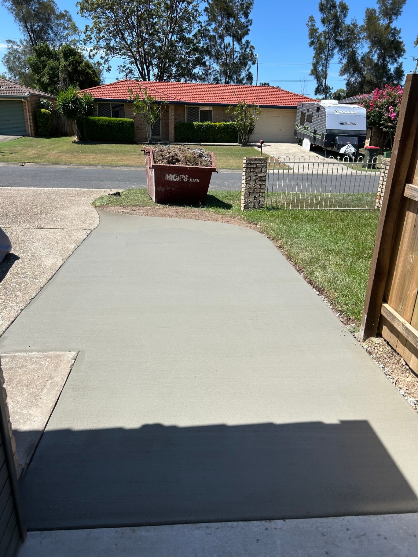 Council Crossover & Driveway detail